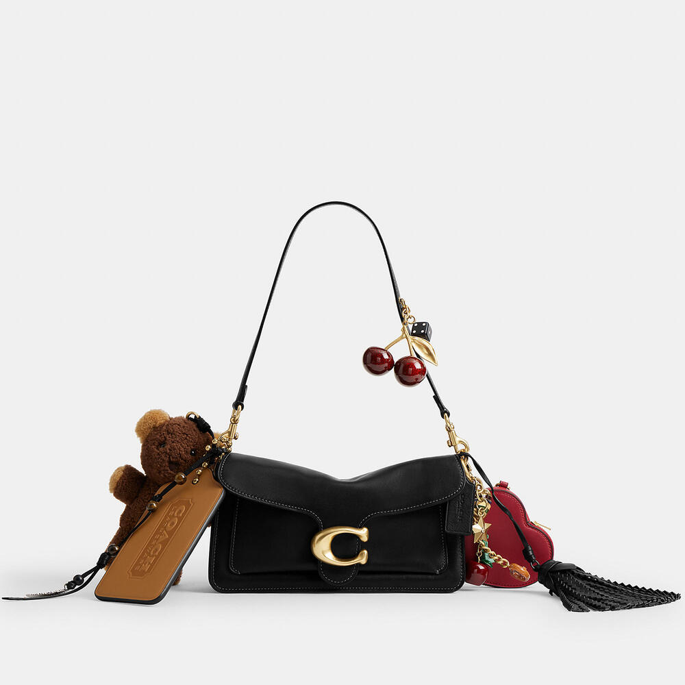 Coach Tabby Shoulder Bag 26 With Charms